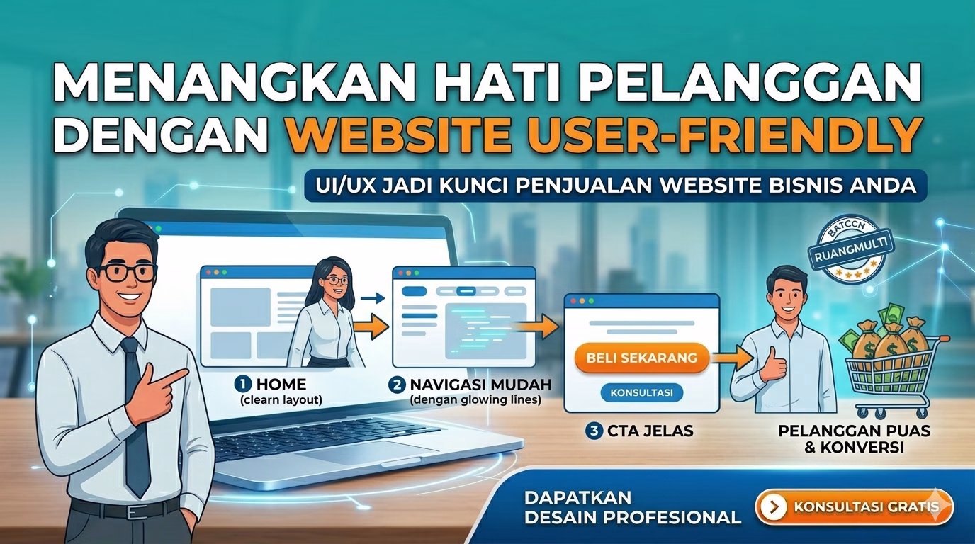 Desain website user-friendly