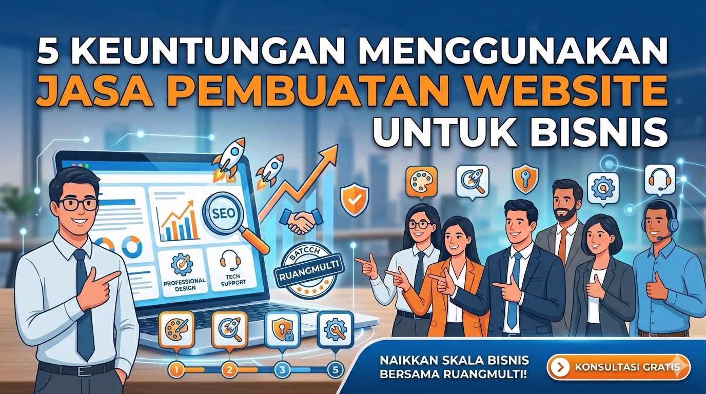 5 Keuntungan Menggunakan Jasa Pembuatan Website Profesional untuk Bisnis