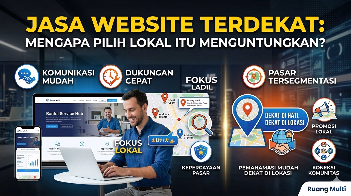 Jasa Pembuatan Website Terdekat: Mengapa Memilih Mitra Lokal Lebih Menguntungkan?
